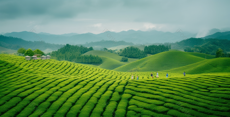 茶叶种植基地茶园高清摄影图片,高清,摄影图,摄影图片,图片大全,摄影图免费下载